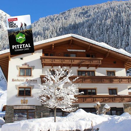 Bed and Breakfast Bäckerei Schranz St. Leonhard im Pitztal Exterior foto
