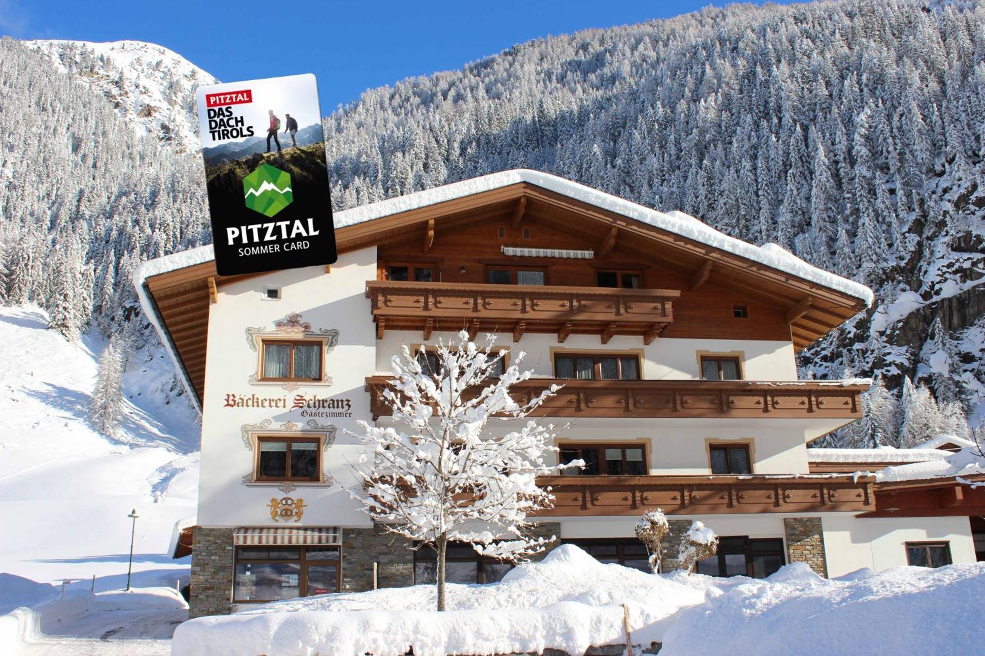 Bed and Breakfast Bäckerei Schranz St. Leonhard im Pitztal Exterior foto